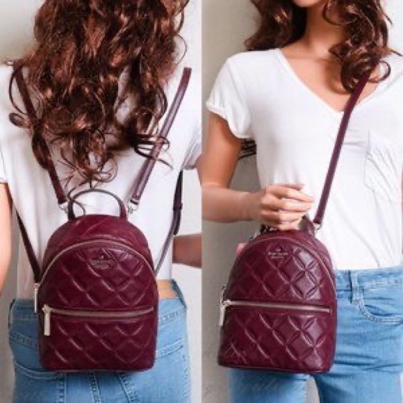 Kate Spade Mini Quilted Natalia BackPack - Picture 6 of 6